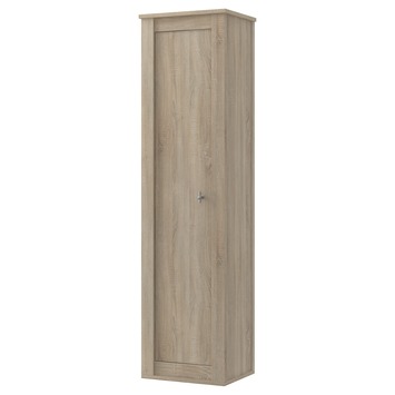 Armoire Colonne Heros Bruynzeel 171x45x35 Cm 1 Porte Chene Clair Meubles Salle De Bain Gamma Be