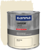 GAMMA binnenlak hoogglans RAL 9001 fine cotton 250 ml