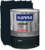 GAMMA binnenlak hoogglans RAL 7021 phantom 750 ml