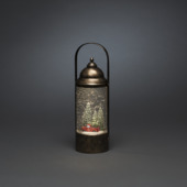 LED sneeuwlantaarn rond met timer