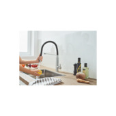 Mitigeur de cuisine avec douchette Feel Grohe chromé