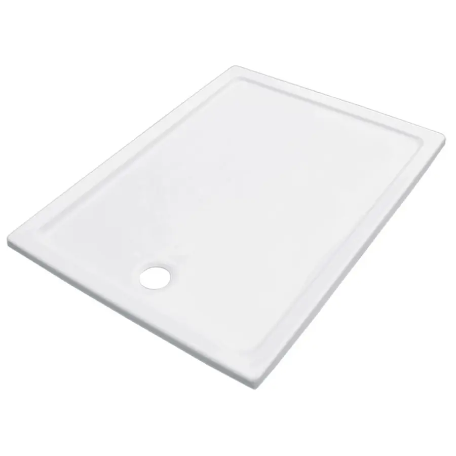 Receveur de douche Go by Van Marcke Eden 120x90x3,5 cm acrylique blanc