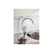Grohe Wave Cosmo keukenkraan eengreeps hoog