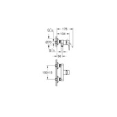 Mitigeur de douche Grohe Start Loop