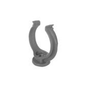 Van Marcke GO Collier clips M7 - Ø10 mm PVC - Gris 5 pièces