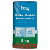 Knauf vuurvaste mortel 5 kg