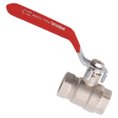 Sanivesk kogelkraan hendel 20 bar 1/2"F x 1/2"F nikkel