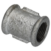 Mamelon fileté Sanivesk 1/2"F x 1/2"F galva