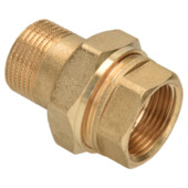 Raccord Union fileté Sanivesk 3/8"M x 3/8"F