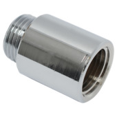 Rallonge robinet Sanivesk 1/2"F x 1/2"M 30 mm chromé