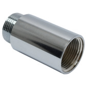 Rallonge robinet Sanivesk 3/4"F x 3/4"M 50 mm chromé