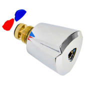 Mécanisme robinet d'arrêt Sanivesk Grohe Costa + bouton 1/2"M