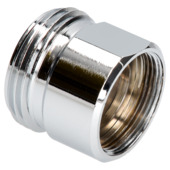 Manchon de réduction Sanivesk M22F x 3/4"M chromé