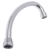 Bec pour robinet de lavabo Sanivesk  3/4"F 15 cm chromé