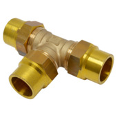 Sanivesk gas T-stuk knel 15x15x15 mm