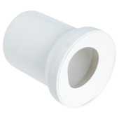 Manchon d'évacuation wc Sanivesk 110 mm blanc