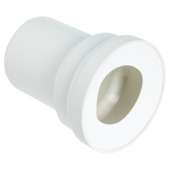 Manchon d'évacuation wc Sanivesk 100 mm blanc