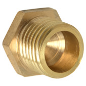 Bouchon fileté Sanivesk 4/4"M laiton