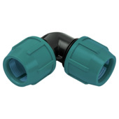 Coude raccord rapide Sanivesk 20x20 mm polyéthylène