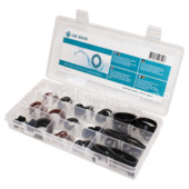 Sanivesk assortiment fiber-/rubberringen/kraanschijven 88 stuks