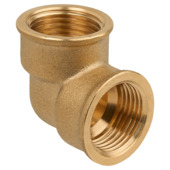 Sanivesk knie draad 3/8"F x 3/8"F