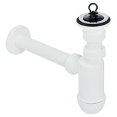 Sanivesk plugbekersifon 5/4"x32 mm wit