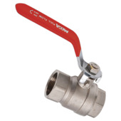 Sanivesk kogelkraan hendel 20 bar 1"F x 1"F nikkel