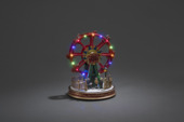 LED winter tafereel reuzenrad 29x21,5cm