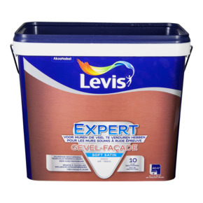 Levis Expert Gevel muurverf wit 5 L