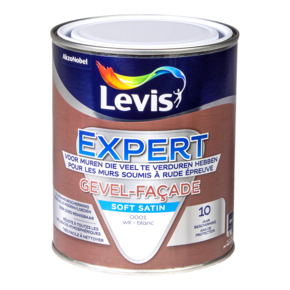 Levis Expert Gevel muurverf wit 1 L