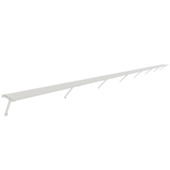 Étagère de culture pour serre Kate V blanc