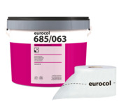 Pâte hydrofuge Eurocol 685 Eurocoat et bande d'étanchéité Euroband 063 12 m