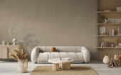 Lattenwand vilt taupe, 260x52 cm, dikte 8mm 2.70m²
