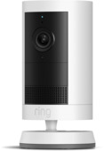 Caméra extérieure Plus sur batterie Ring blanc 2K