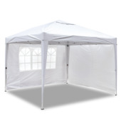 Handson zijwanden voor One Touch partytent wit 2,95x2,95 m