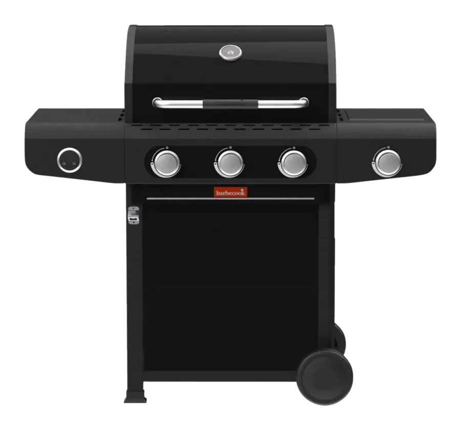Barbecook gasbarbecue Siesta 310 Graphite staal zwart 35x43 cm