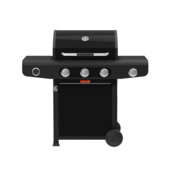 Barbecook Siesta 310 Graphite gas bbq staal zwart 35 x 43 cm