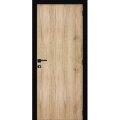 Porte intérieure alvéolaire  Urban chêne rustique 201,5x68 cm