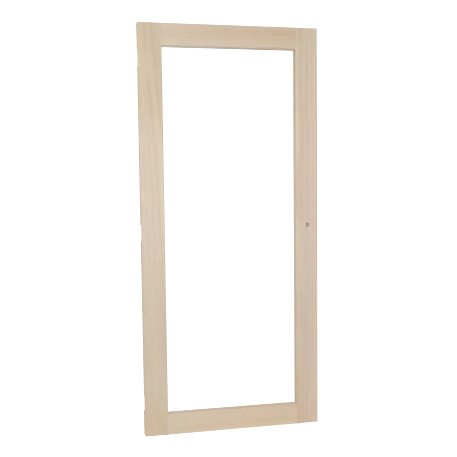 Panneau de porte vitré Spirit Clear M15 78x201,5 cm