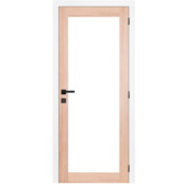 Panneau de porte intérieure verre transparent Spirit M15 201,5x83 cm