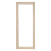 Panneau de porte vitré Spirit Clear M15 73x201,5 cm