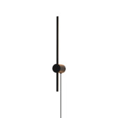 Karwei wandlamp Joa zwart Ø 11x60 cm