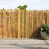 Canisse pour balcon bambou fendu ± 90x300 cm