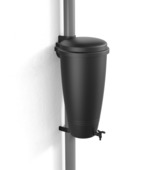 Elho regenton Green Basics zwart 33x73x38 cm, 35 L