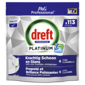 Dreft Professional platinum vaatwastabletten 2x113 stuks