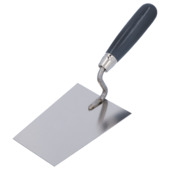 Suki stukadoorsbandtroffel hout rvs 160 mm