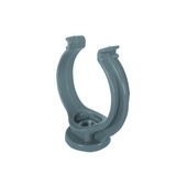 Van Marcke GO Collier clips M7 - Ø22 mm PVC - Gris 3 pièces