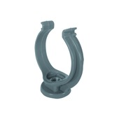 Van Marcke GO Collier clips M7-Ø32 mm PVC - Gris 3 pièces