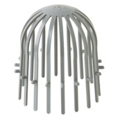 Martens bladbolrooster 80 mm grijs