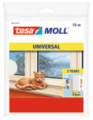 Tesa Moll tochtstrip universal schuimprofiel 15x5 mm 10 m wit